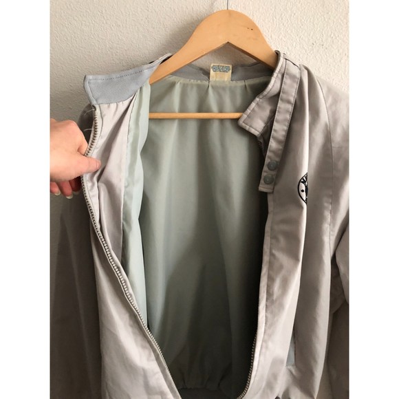 VTG Disney Character Fashions Grey Bomber Jacket Size L - Picture 4 of 15